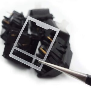 Kelowna Clear HTV Double Layer Switch Film Mechanical Keyboard