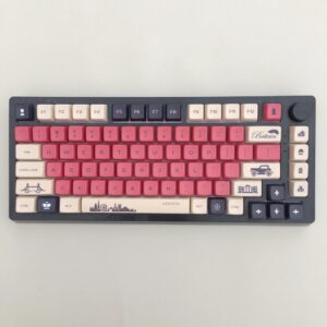 Solider Keycaps MDA Profile Sublimation PBT Keycaps for Mechanical Keyboard
