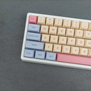 Cotton Candy XDA Profile keycaps PBT 132 Keys for Mechanical Keyboard