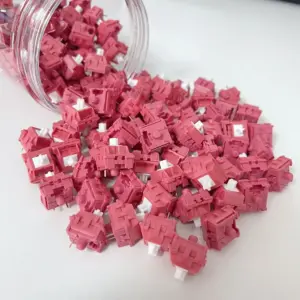 KTT Grape Fruit Linear Switch Customize Mechanical Keyboard