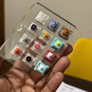 Kailh Box Switch Tester - 12 Psc Clicky Switch Edition
