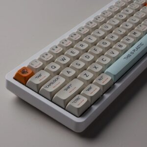 "This is Plastic" XDA Profile Keycap for Mechanical Keyboard