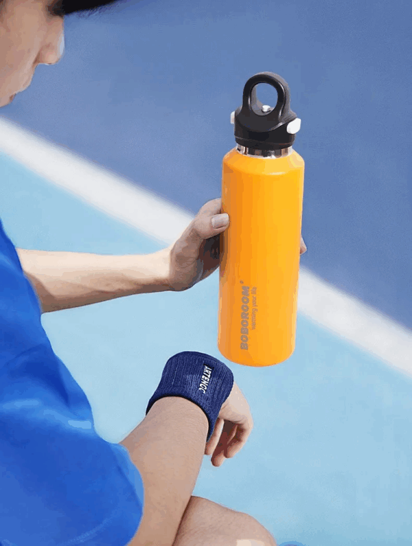 Threadless 316 Vacuum Stainless Steel Thermos Cup Quick-Opening Sports Car Design Press Gift Water Bottle with Lid - Image 9