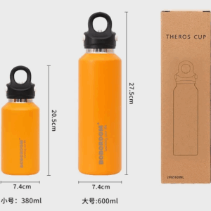 Threadless 316 Vacuum Stainless Steel Thermos Cup Quick-Opening Sports Car Design Press Gift Water Bottle with Lid