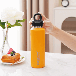 Threadless 316 Vacuum Stainless Steel Thermos Cup Quick-Opening Sports Car Design Press Gift Water Bottle with Lid