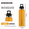 Premium 316 Steel Thermos Water Bottle  – Double-Layer Insulated - Yellow
